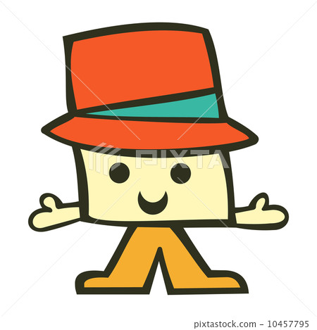 Funny cartoon male character 10457795