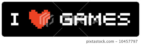 I love games label 10457797