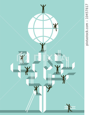 Stairway to business global success 10457817