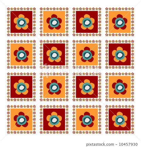 Flowers pattern 10457930