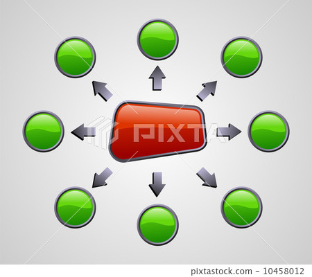 Gloss marketing diagram Gloss marketing diagram 10458012