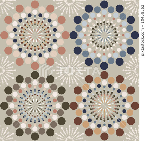 Abstract circles pattern 10458362