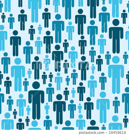 Social media people pattern Social media people pattern 10458618