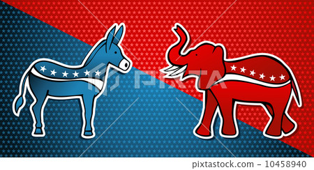 USA elections Democratic vs Republican party 10458940