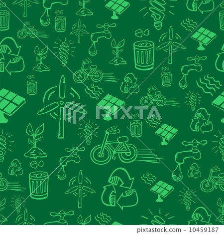 Green alternative energy pattern Green alternative energy pattern 10459187