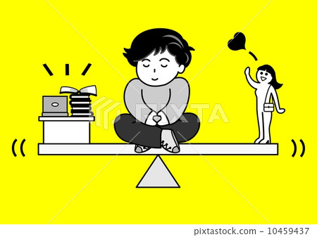 Balance between romance and study 10459437