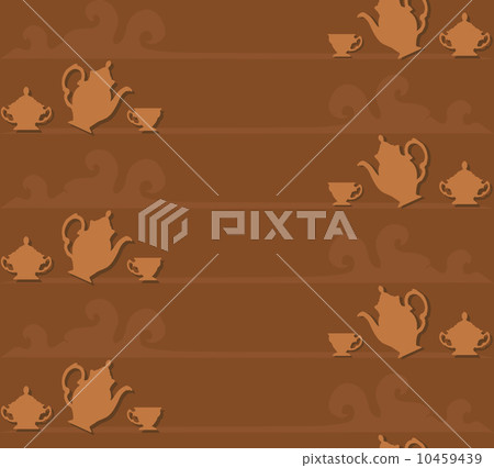 Coffee seamless background 10459439