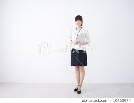 Young business woman tablet 10460974
