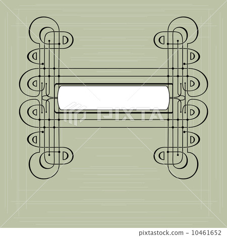 Frame modern stylized Frame modern stylized 10461652