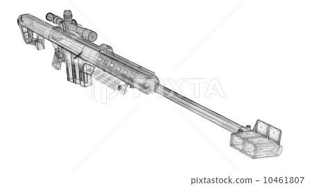 sniper rifle sniper rifle 10461807