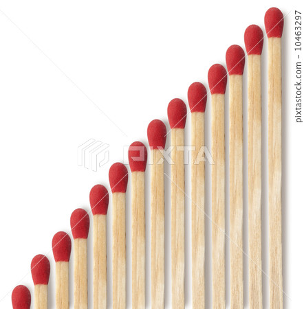 Close-up of a red match 10463297
