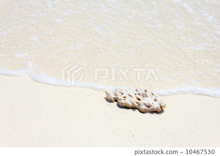 Blue water with small stones Blue water with small stones 10467530