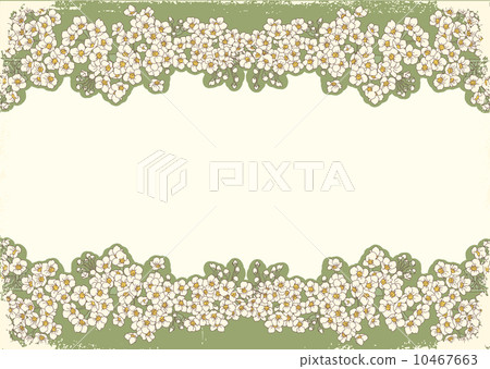flowers grunge postcard.Vintage flowers grunge postcard.Vintage 10467663