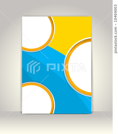Flyer, brochure or magazine cover template Flyer, brochure or magazine cover template 10469003