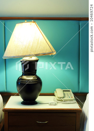 table lamp and phone 10469724