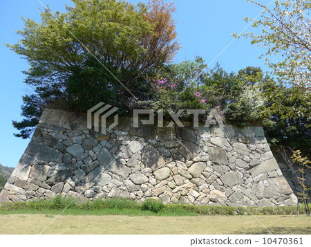 Katsuyama Goten Honmaru前石牆 Katsuyama Goten Honmaru前石牆 10470361