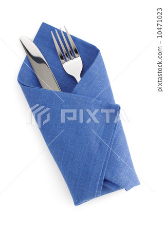 knife and fork at napkin knife and fork at napkin 10471023