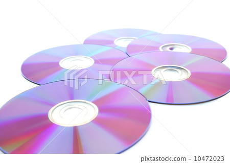 Dvds on white 10472023