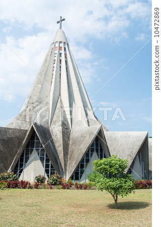 At the church of the triangular tower Maputo At the church of the triangular tower Maputo 10472869