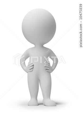 3d small people - confidence 10475839