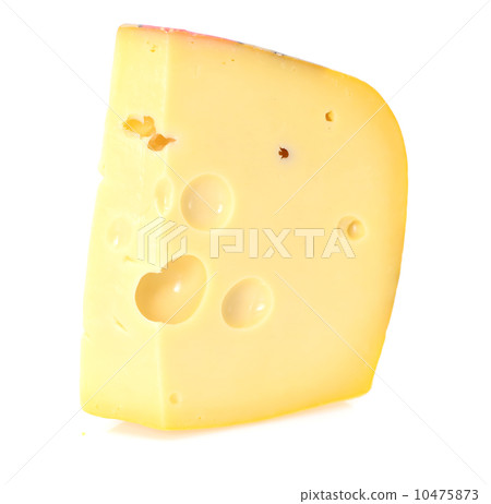 Swiss cheese isolated on white background Swiss cheese isolated on white background 10475873