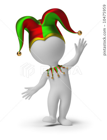 3d small people - jester 10475959