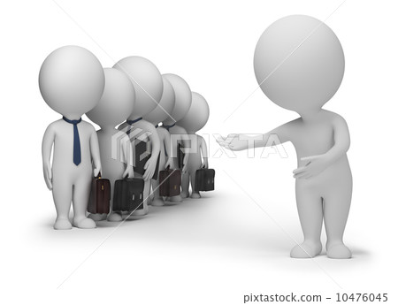 3d small people - clients 3d small people - clients 10476045