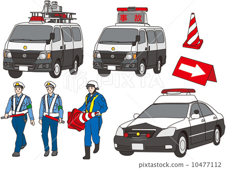 Police pipe police car 10477112