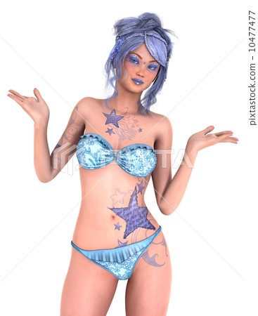 young woman      10477477