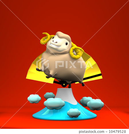 year of the sheep, fujiyama, mt fuji 10479528