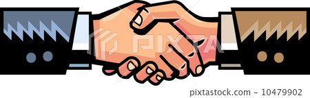 The view of shake hands 10479902