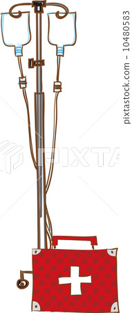 The view of emergency medical kit 10480583