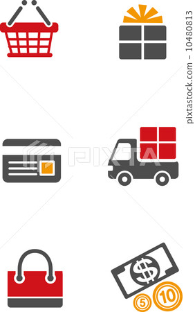 The view of icon set 10480813