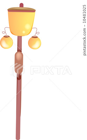 The view of street lamp 10481025