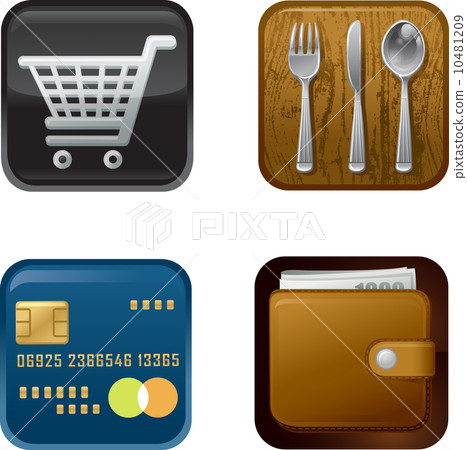 The view of icon set The view of icon set 10481209