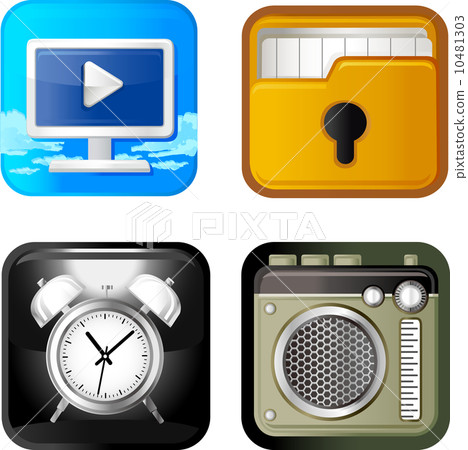 The view of icon set The view of icon set 10481303
