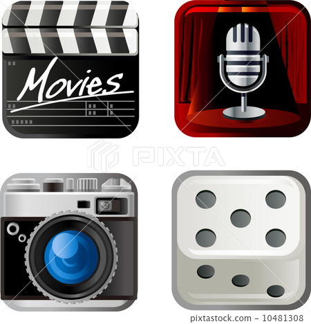 The view of icon set 10481308