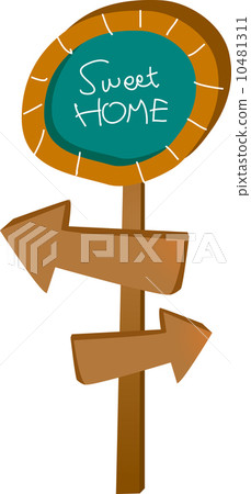The view of sign post The view of sign post 10481311