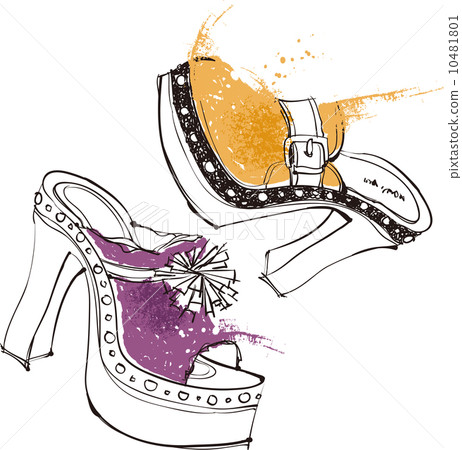 The view of shoes 10481801