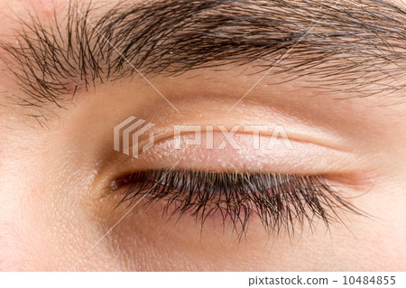 teenager man eye macro 10484855