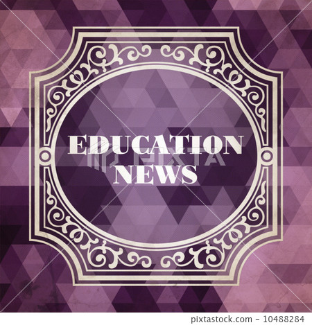 Education News Concept. Vintage design. 10488284