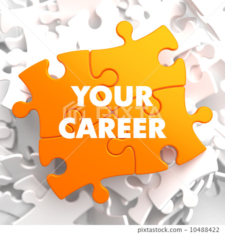 Your Career on Orange Puzzle. 10488422