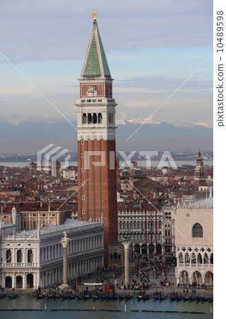 Bell tower of St. Mark's Square 10489598