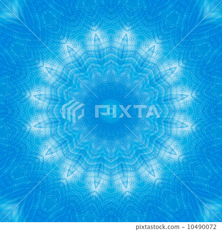 Background with blue abstract pattern - Stock Illustration [10490072 ...