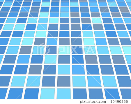 Tiled floor 10490366