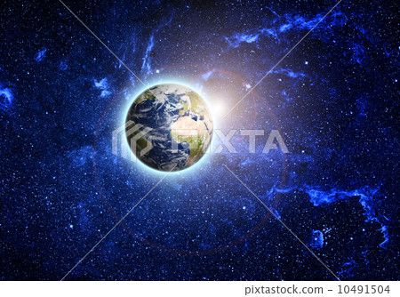 planet earth in space 10491504