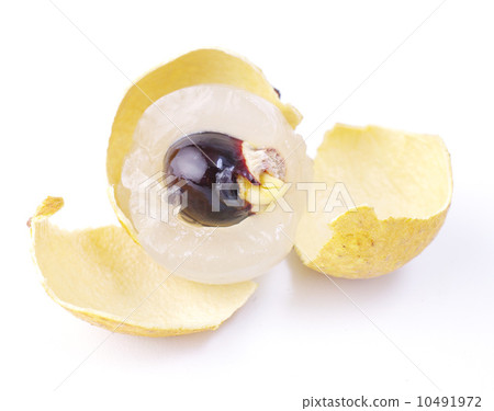Longan fruit on white background 10491972