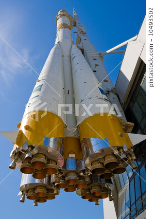 The Russian space transport rocket 10493502