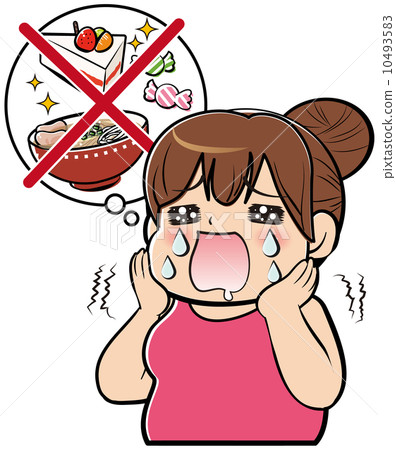 受飲食限制的女性 10493583
