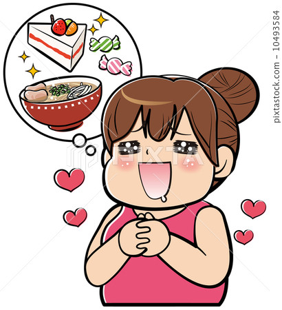 一個女人的胃口不停 10493584